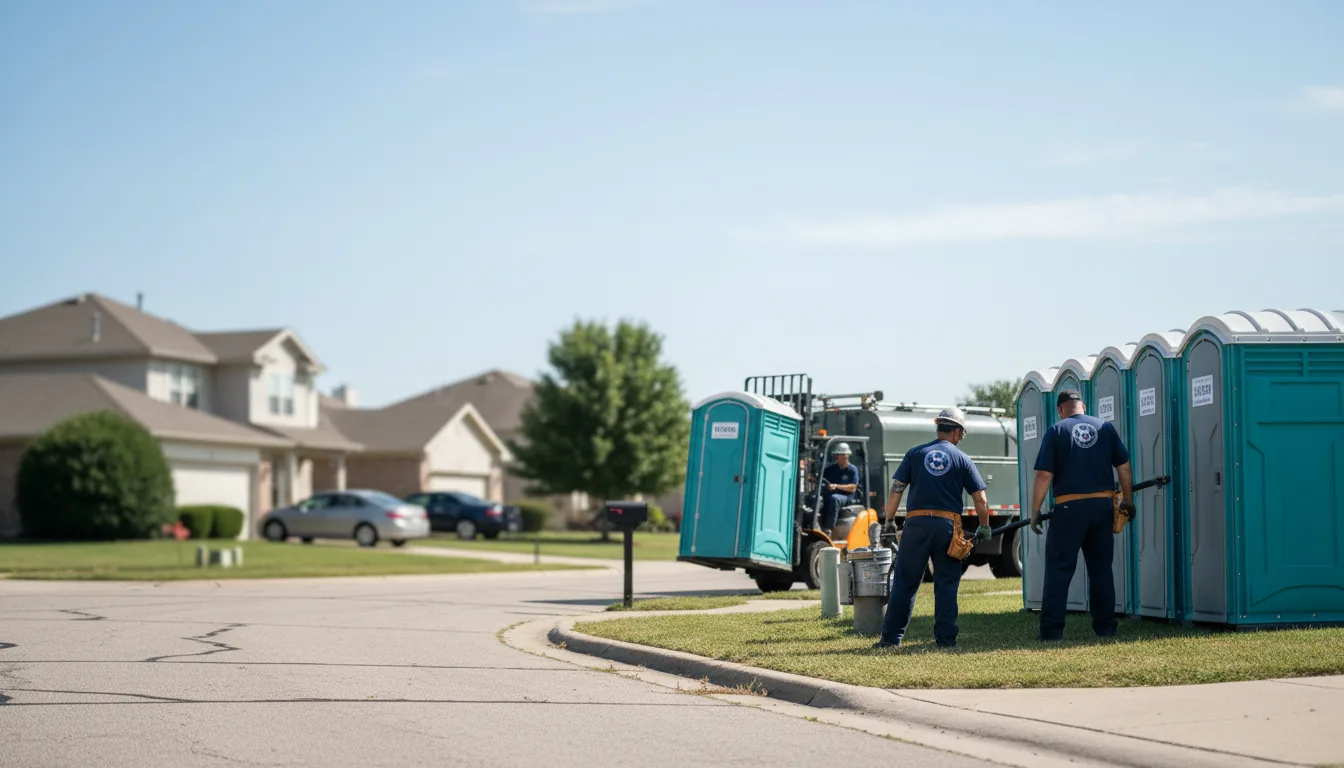 Porta Potty Rental in Oswego, IL near me